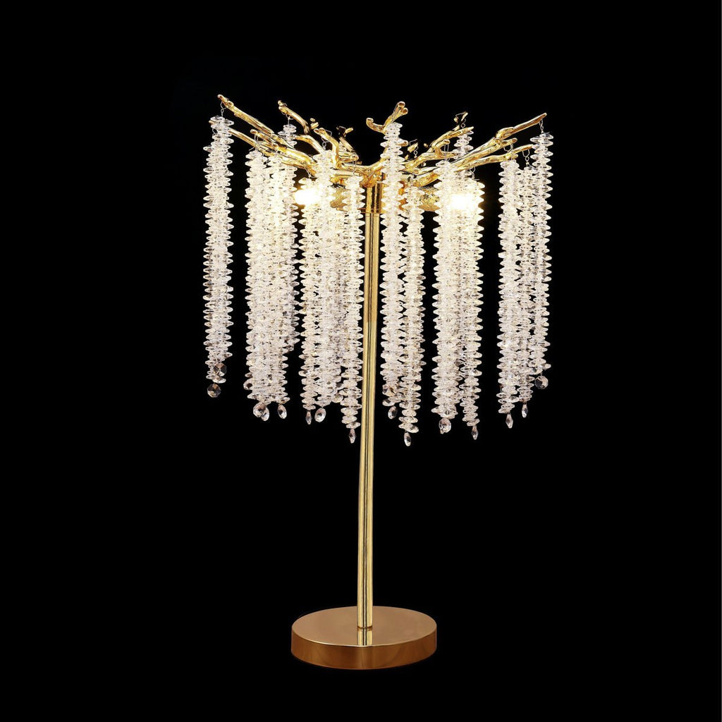 Table lamp Frost Gold | 35x70cm - LUXONAS HOME