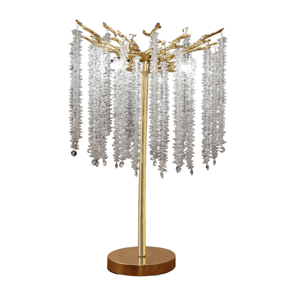 Table lamp Frost Gold | 35x70cm - LUXONAS HOME