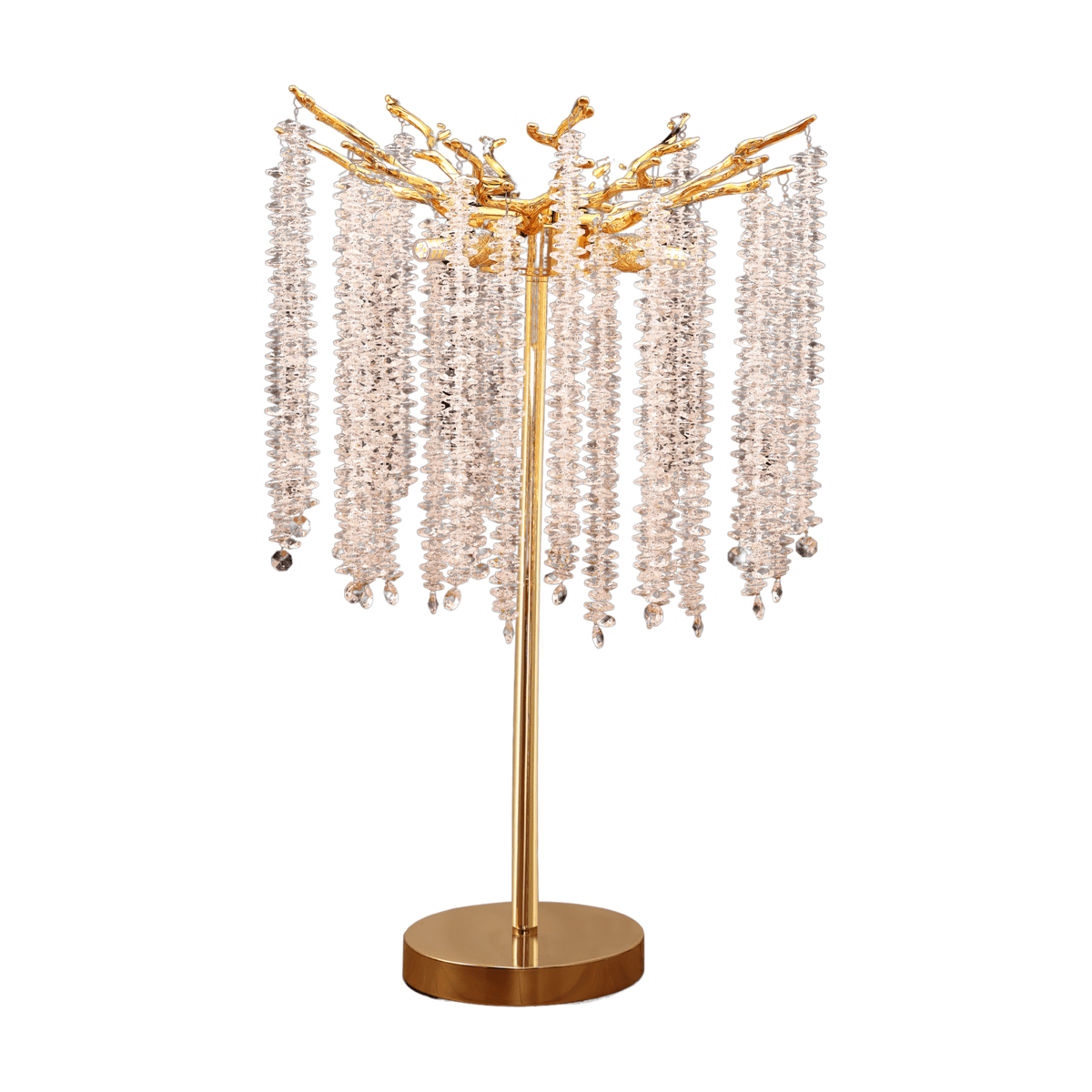 Table lamp Frost Gold | 35x70cm - LUXONAS HOME