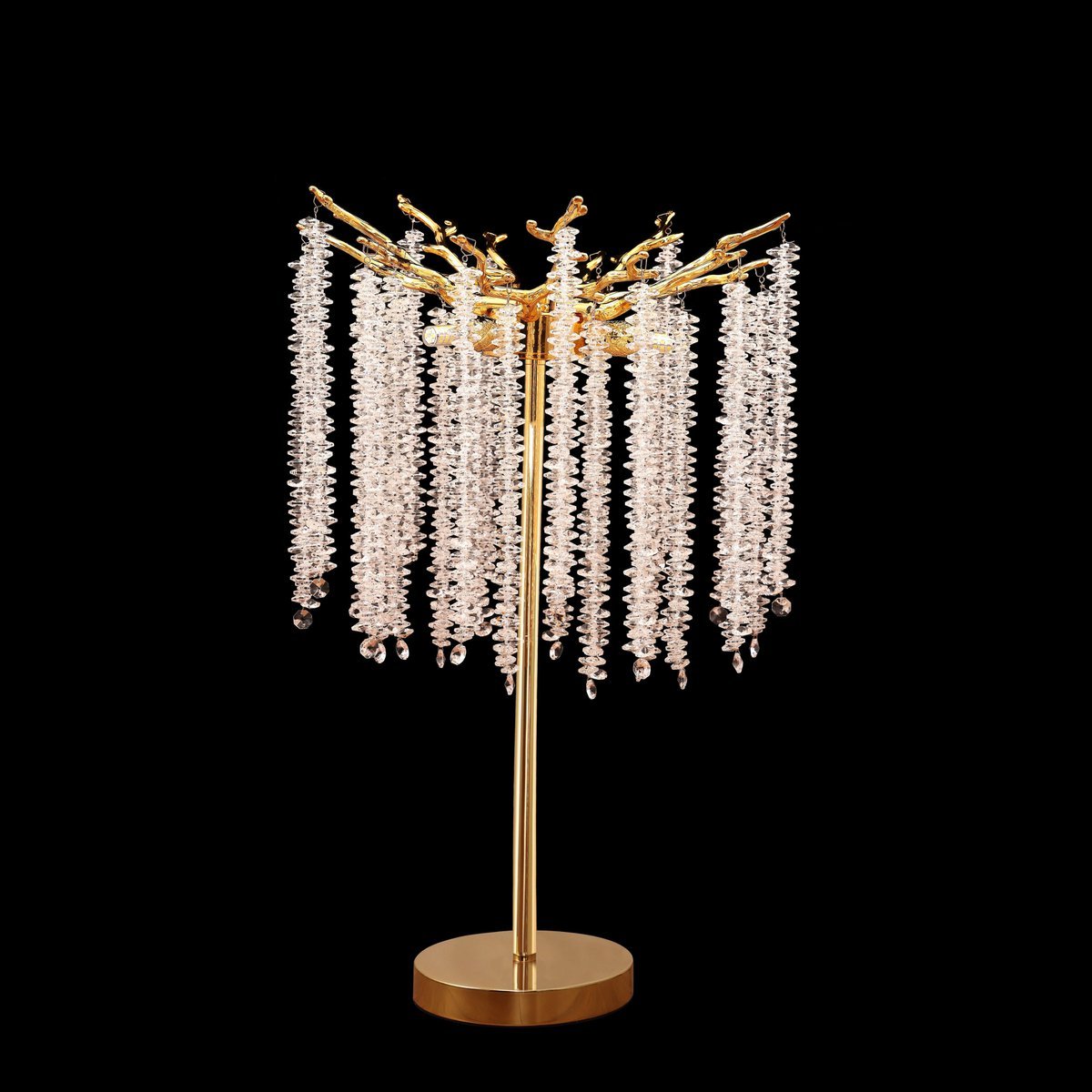 Table lamp Frost Gold | 35x70cm - LUXONAS HOME