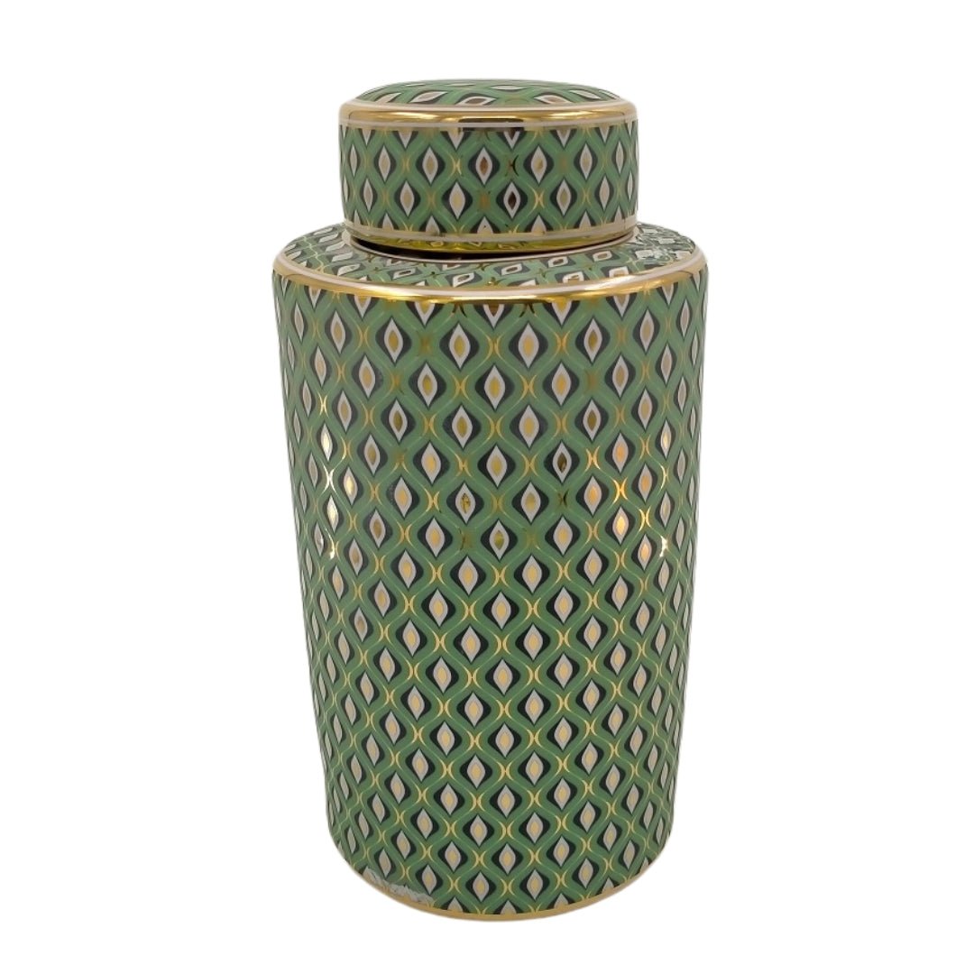 Tall Ceramic Jar Hoda - LUXONAS