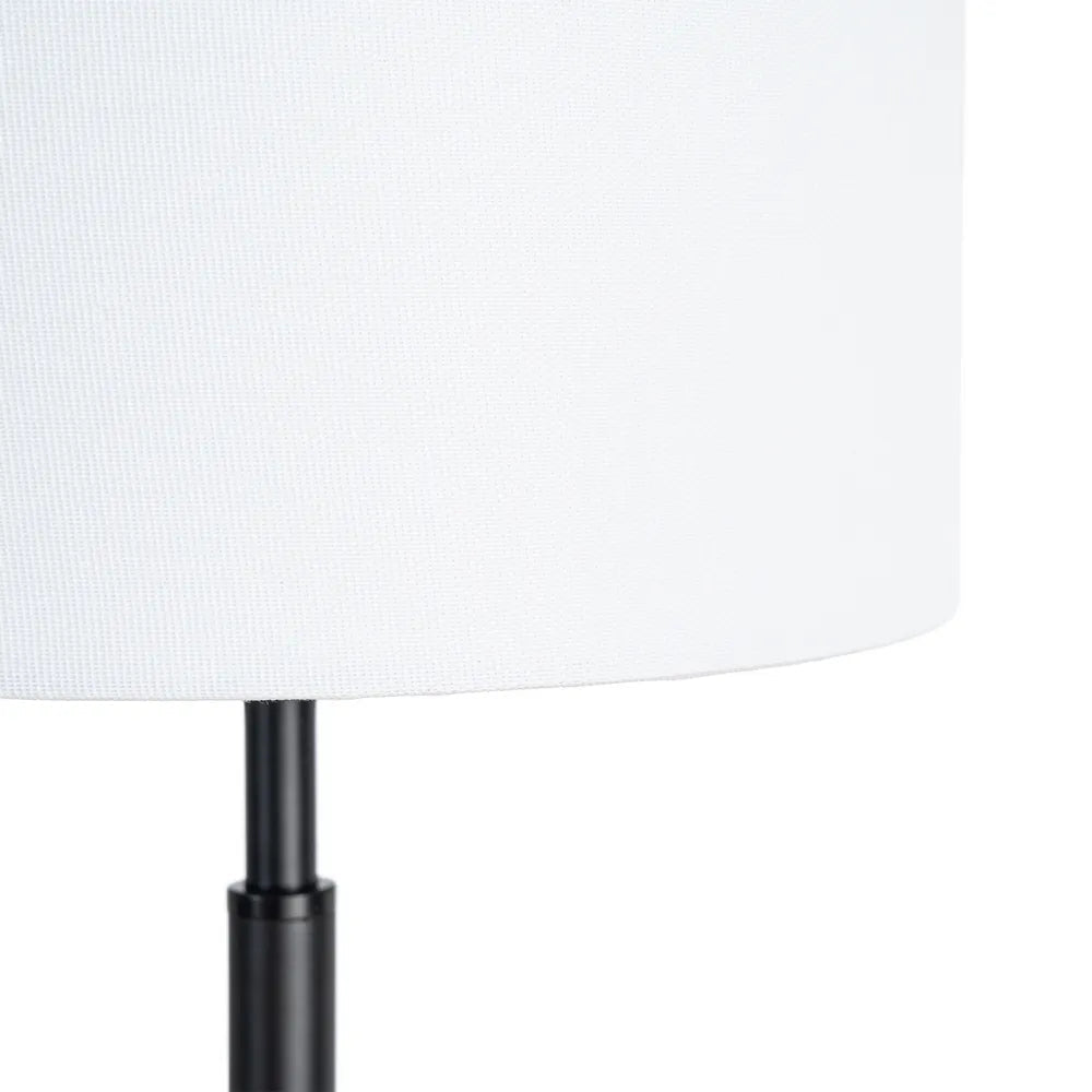 Tall Slim Black Base Table Lamp - LUXONAS HOME
