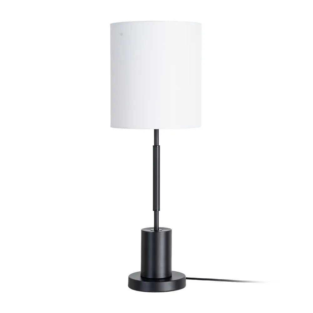 Tall Slim Black Base Table Lamp - LUXONAS HOME