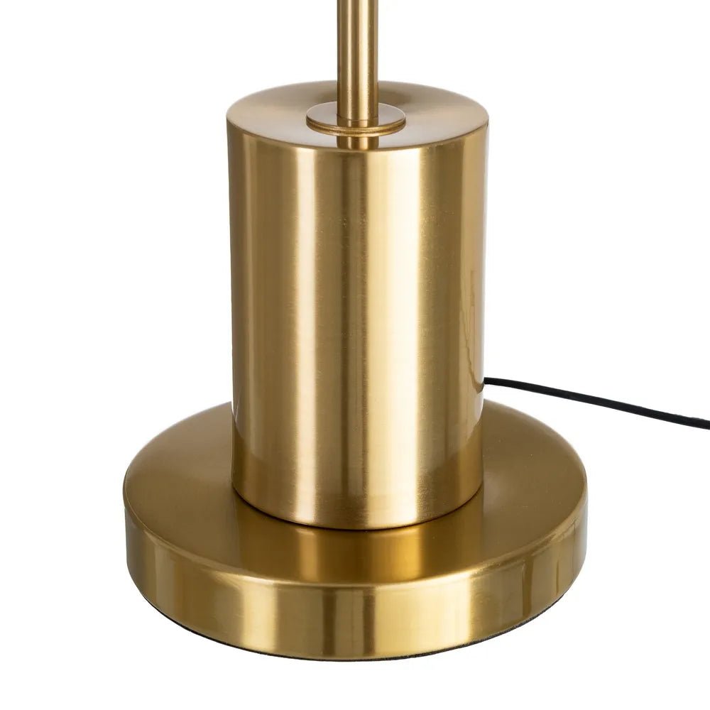 Tall Slim Gold Base Table Lamp - LUXONAS HOME