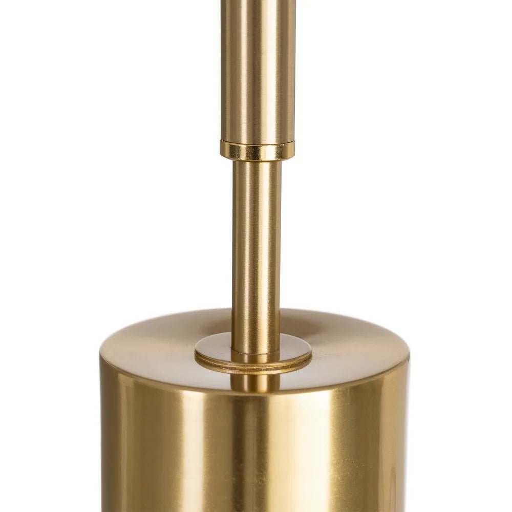Tall Slim Gold Base Table Lamp - LUXONAS HOME