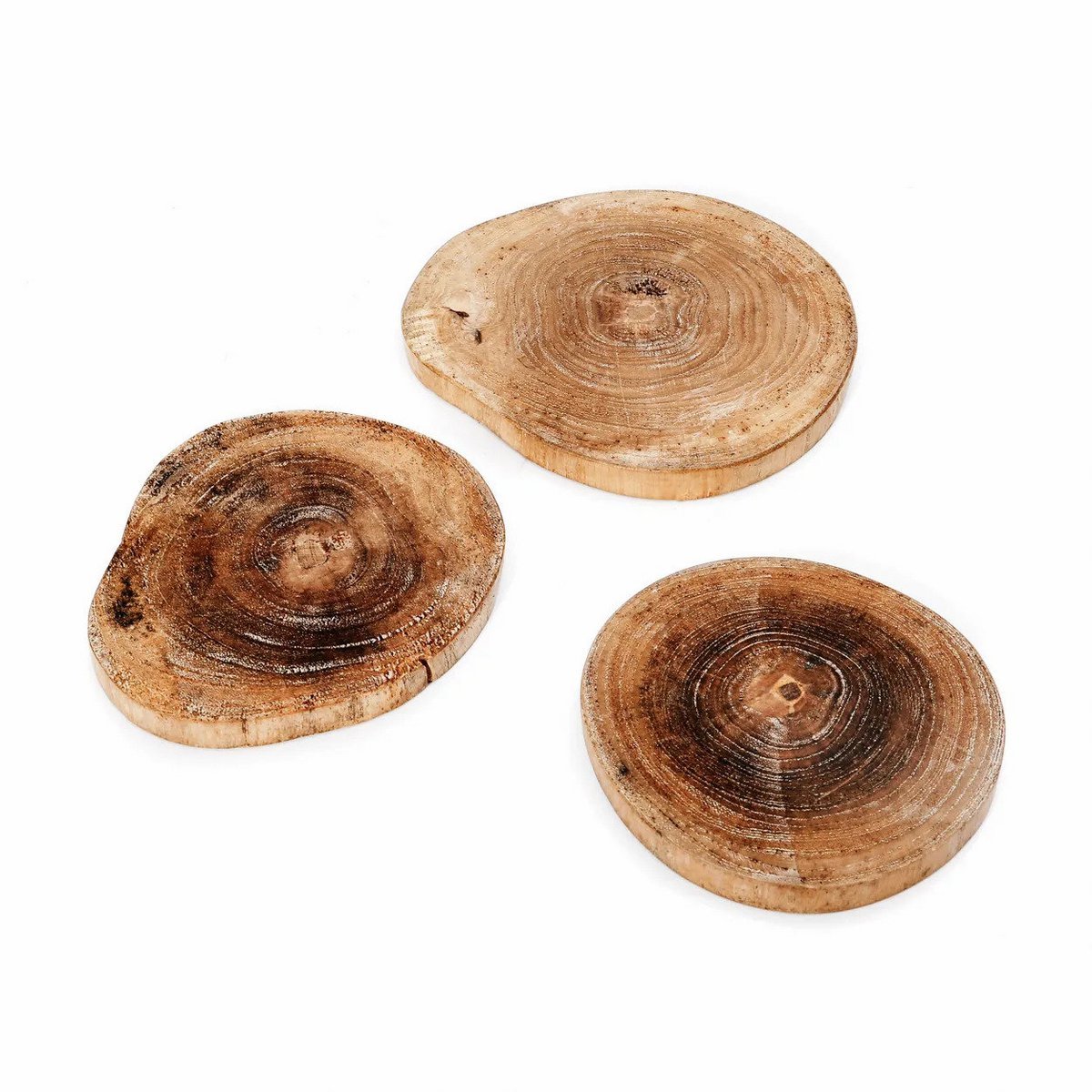 Teak Root Boho Coaster - LUXONAS HOME