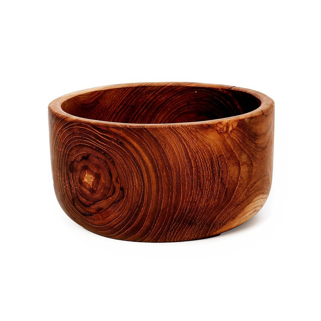Teak Root Salad Bowl - S - LUXONAS HOME