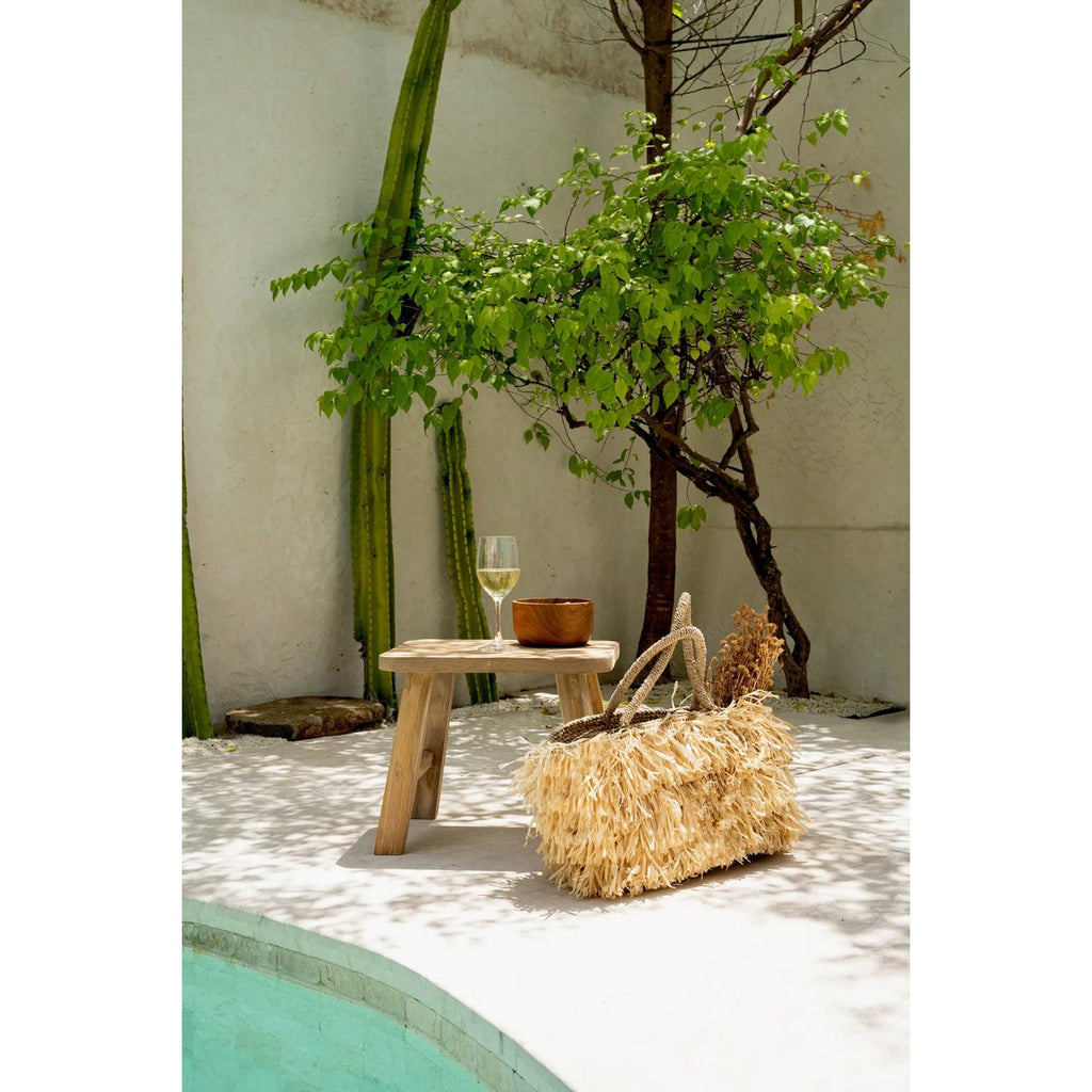 Teak Root Salad Bowl - S - LUXONAS HOME