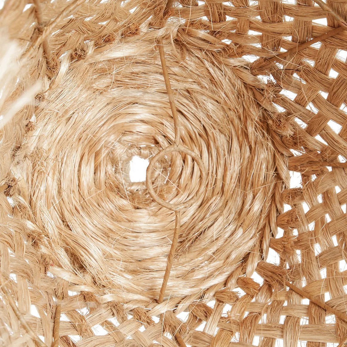 The Abaca Jelly Fish Pendant - Natural - M - LUXONAS HOME