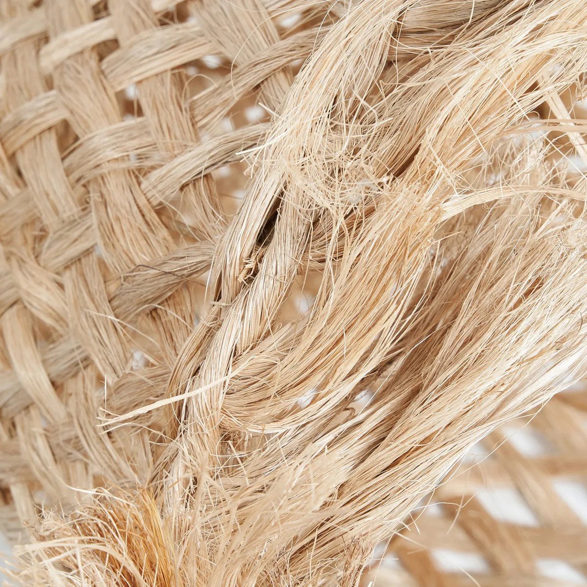 The Abaca Jelly Fish Pendant - Natural - M - LUXONAS HOME