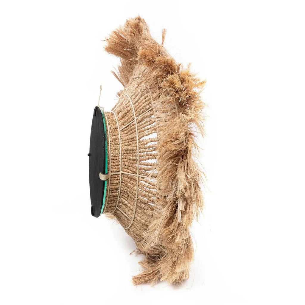 The Abaca Solomon Mirror - Natural - LUXONAS HOME