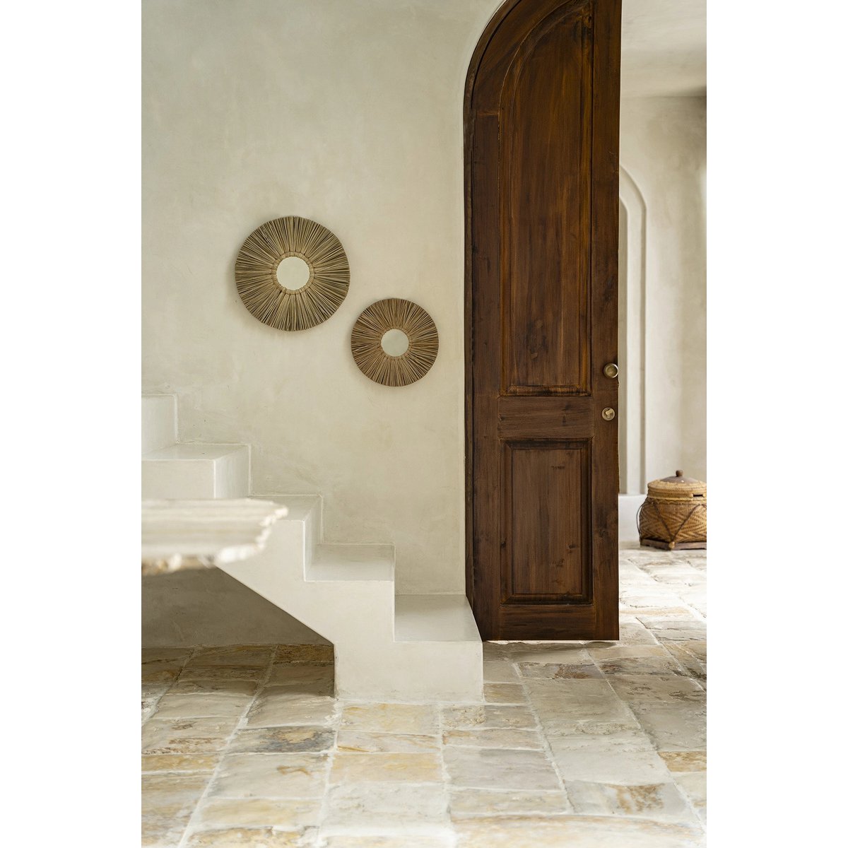 The Alang Alang Mirror - Natural - L - LUXONAS HOME