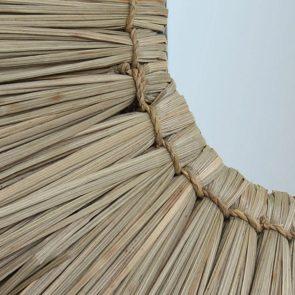 The Alang Alang Mirror - Natural - L - LUXONAS HOME