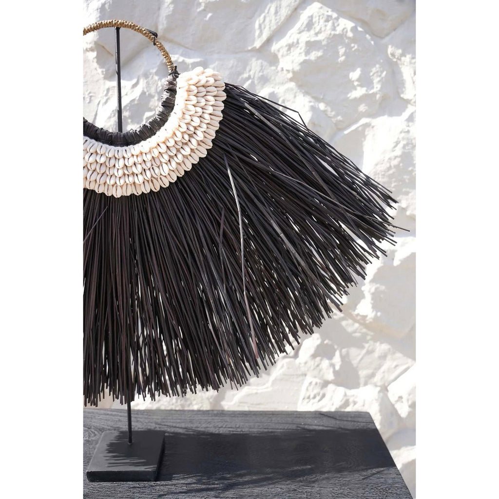 The Alang Cowrie on Stand - LUXONAS HOME