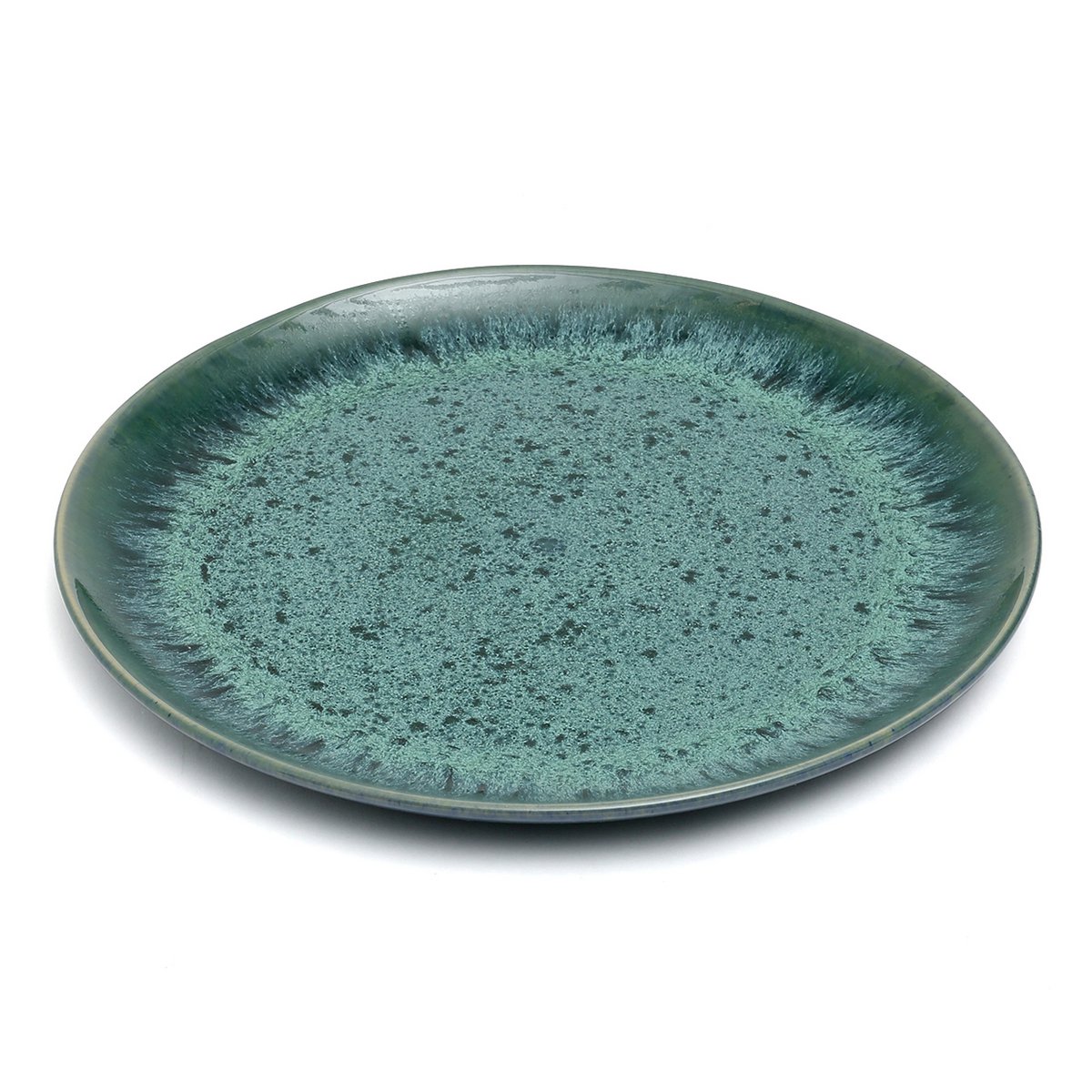 The Aqua Dinner Plate - LUXONAS HOME