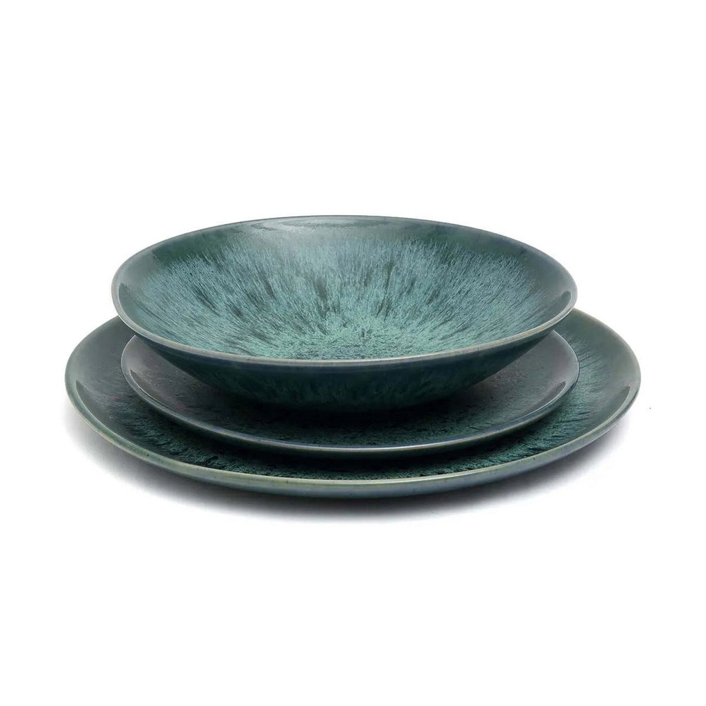 The Aqua Salad Plate - LUXONAS HOME