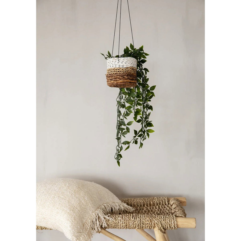 The Banana Plant Hanger - Natural White - S - LUXONAS HOME