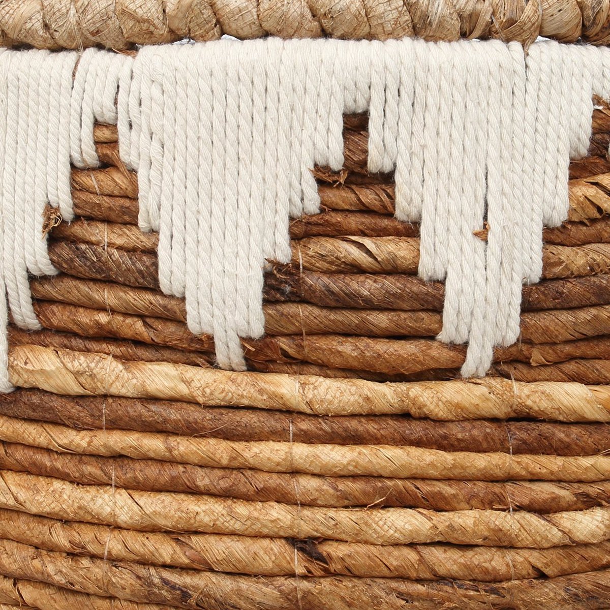 The Banana Stitched Laundry Baskets - M - LUXONAS HOME