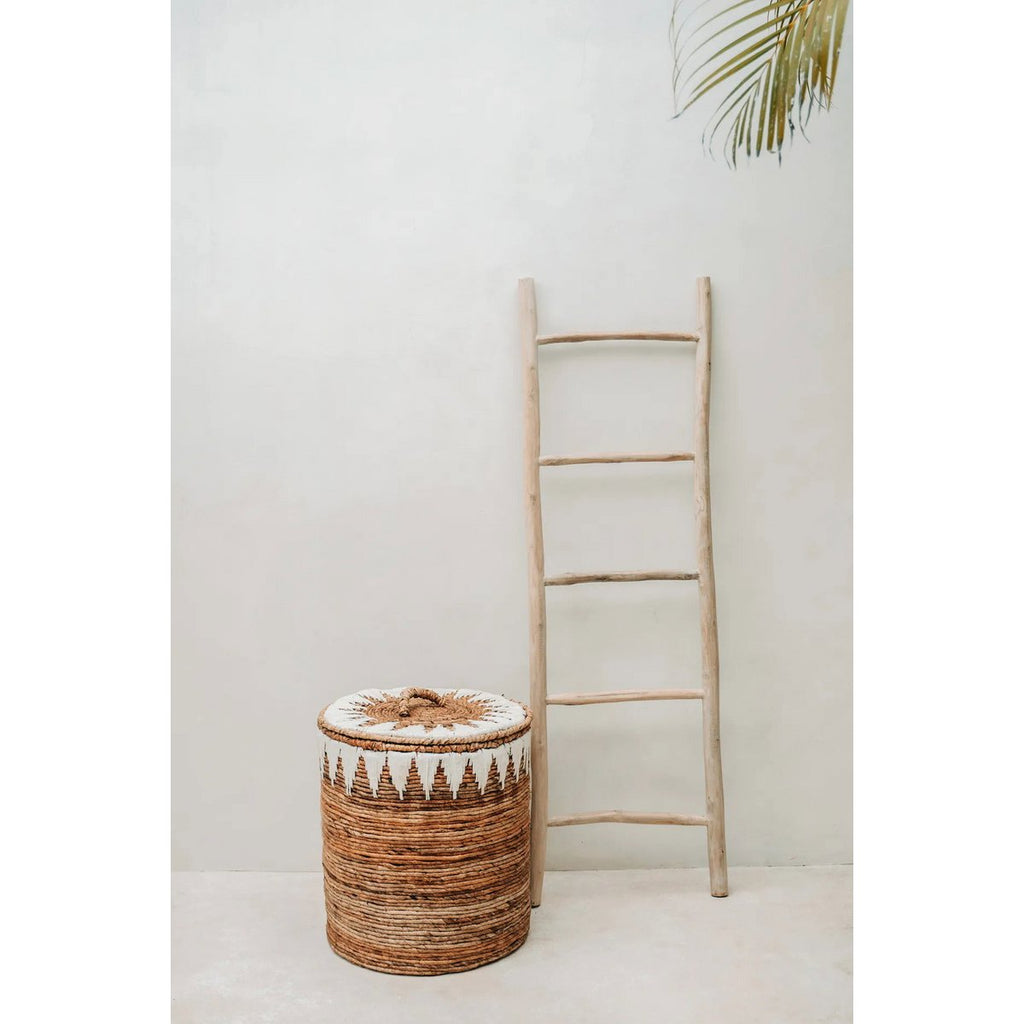 The Banana Stitched Laundry Baskets - M - LUXONAS HOME