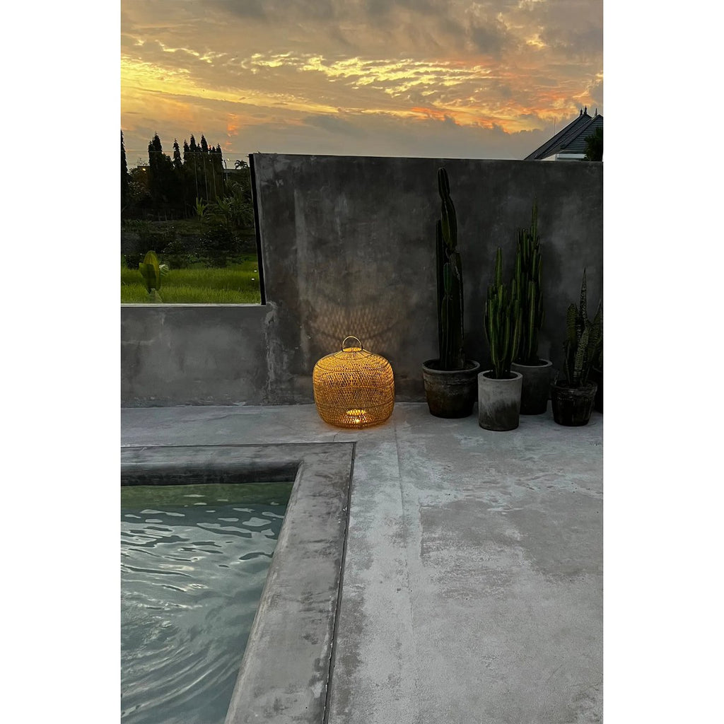 The Batu Bolong Pendant - Natural - L - LUXONAS HOME