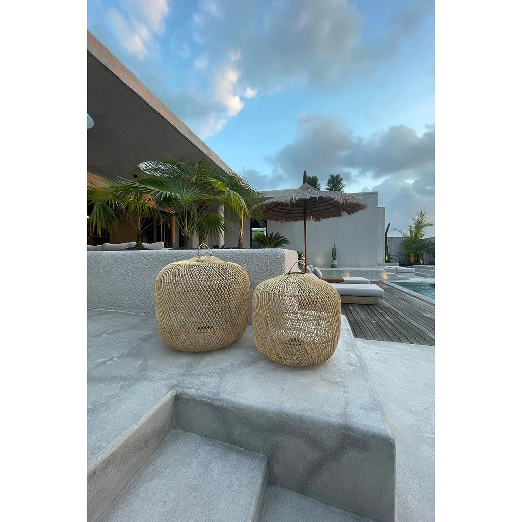 The Batu Bolong Pendant - Natural - L - LUXONAS HOME