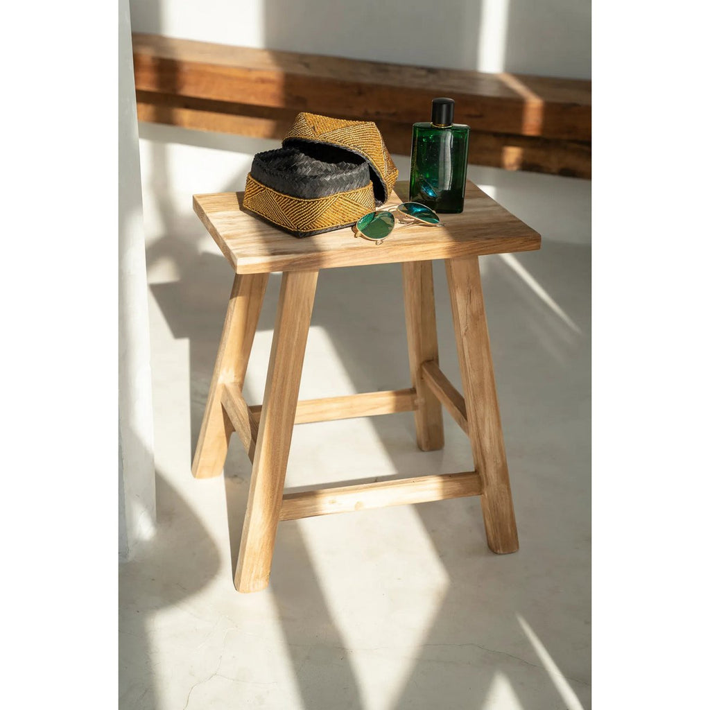 The Beaded Basket - Gold - S - LUXONAS HOME