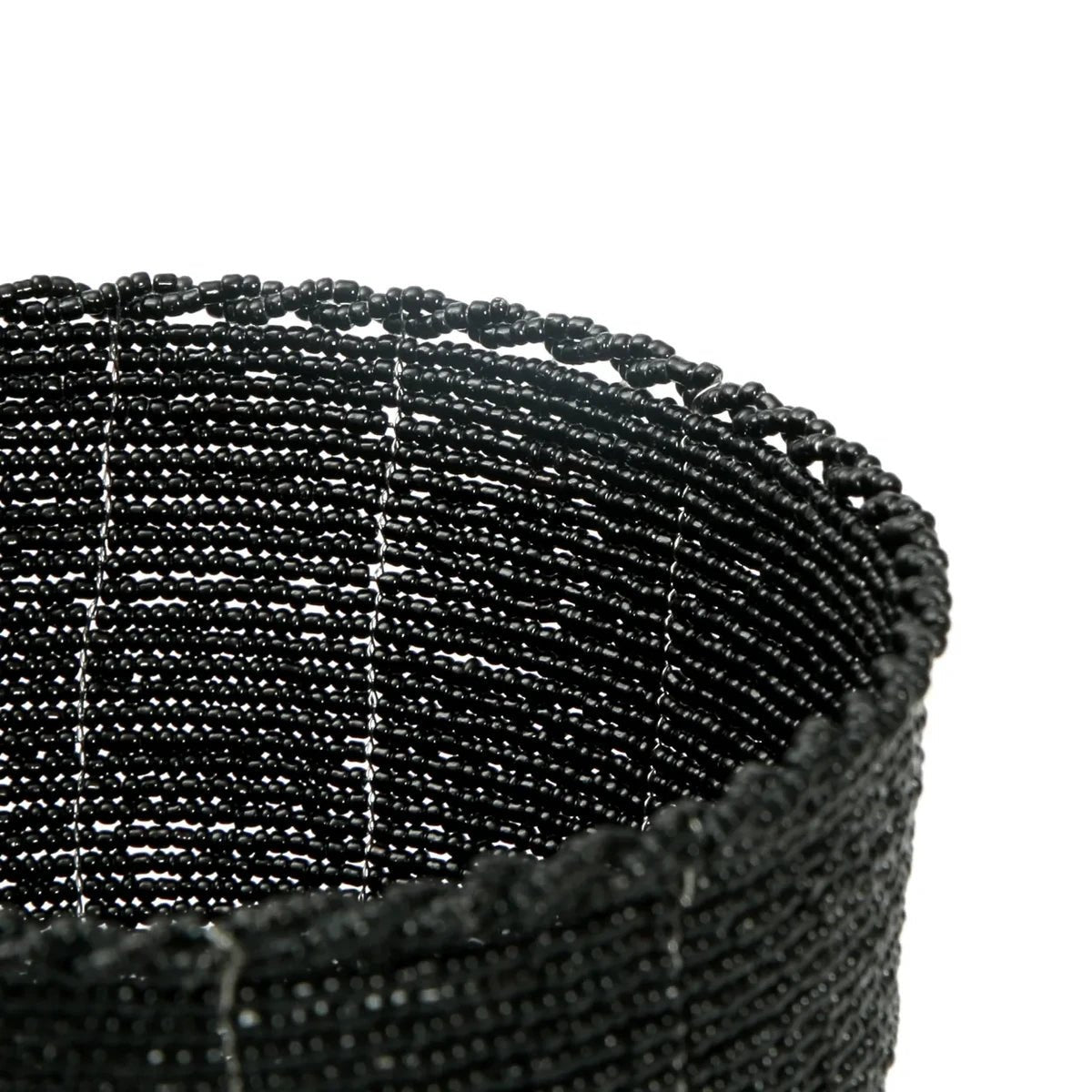 The Beaded Candy Bowl - Black - M - LUXONAS HOME