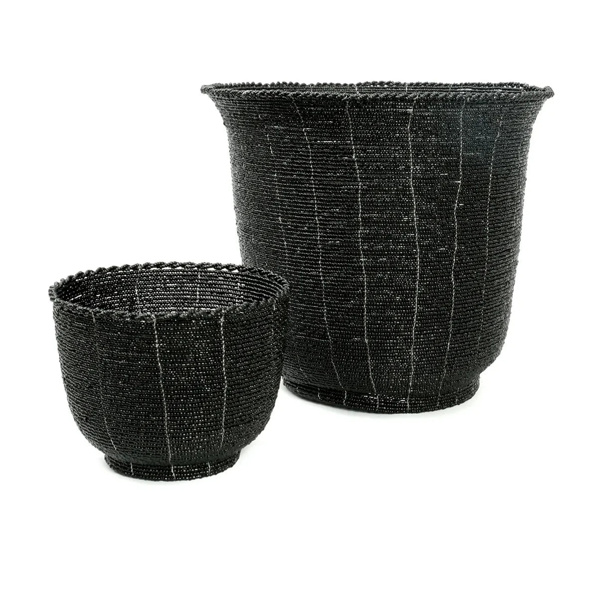 The Beaded Candy Bowl - Black - M - LUXONAS HOME