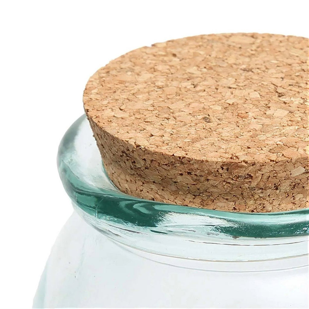 The Belly Glass Pot - Blue - S - LUXONAS HOME