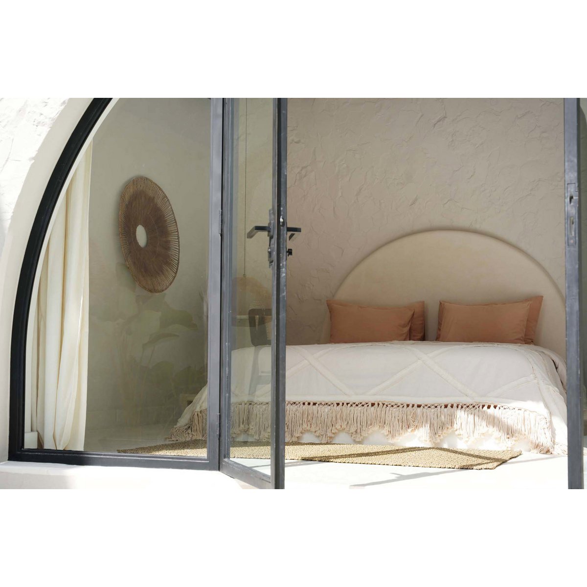 The Berber Bed Throw - Natural - LUXONAS HOME