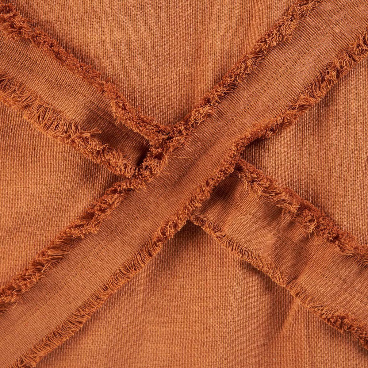 The Berber Bed Throw - Terracotta - LUXONAS HOME