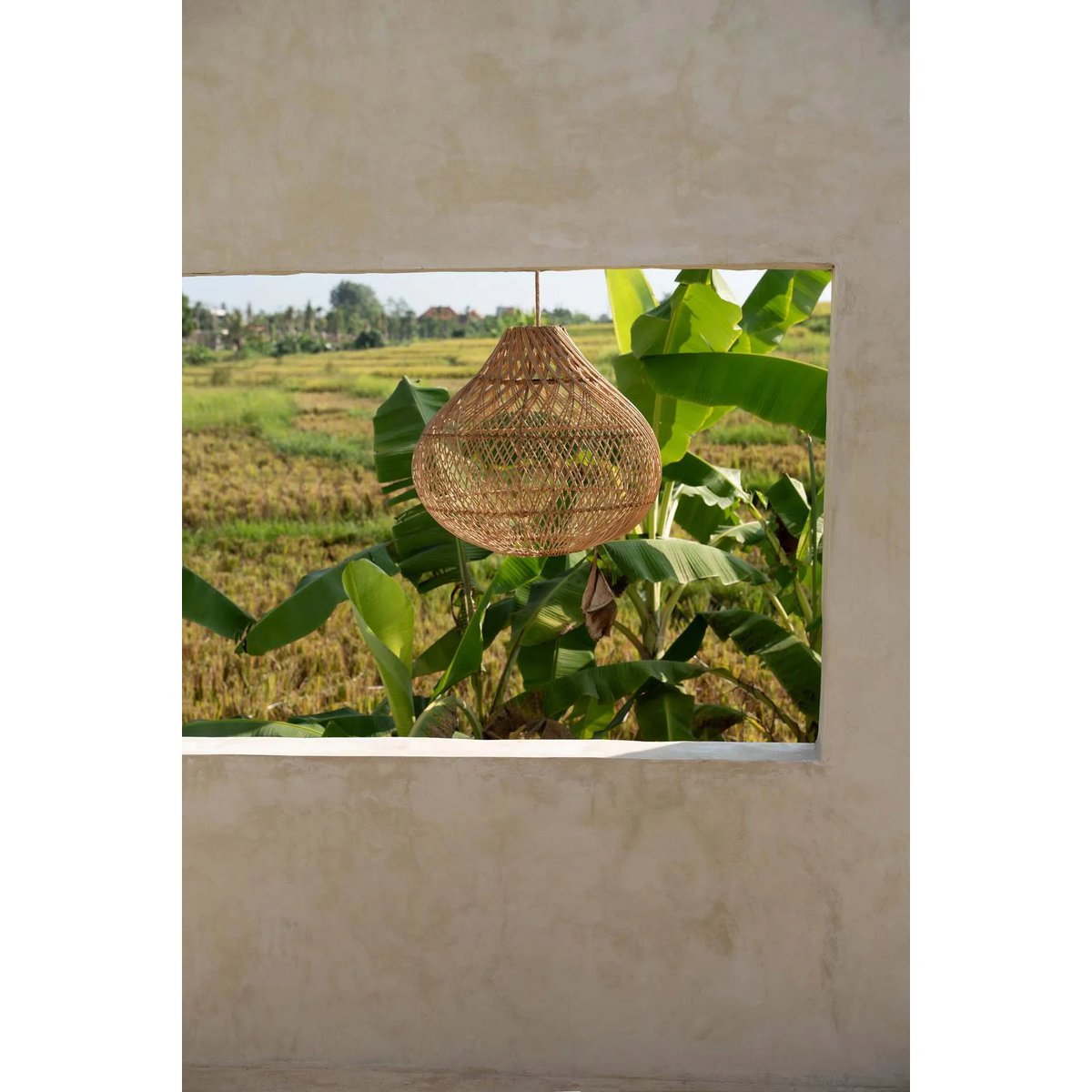 The Bottle Pendant - Natural - M - LUXONAS HOME