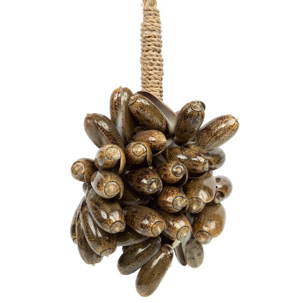 The Brown Cowrie Shell Tassel - LUXONAS HOME