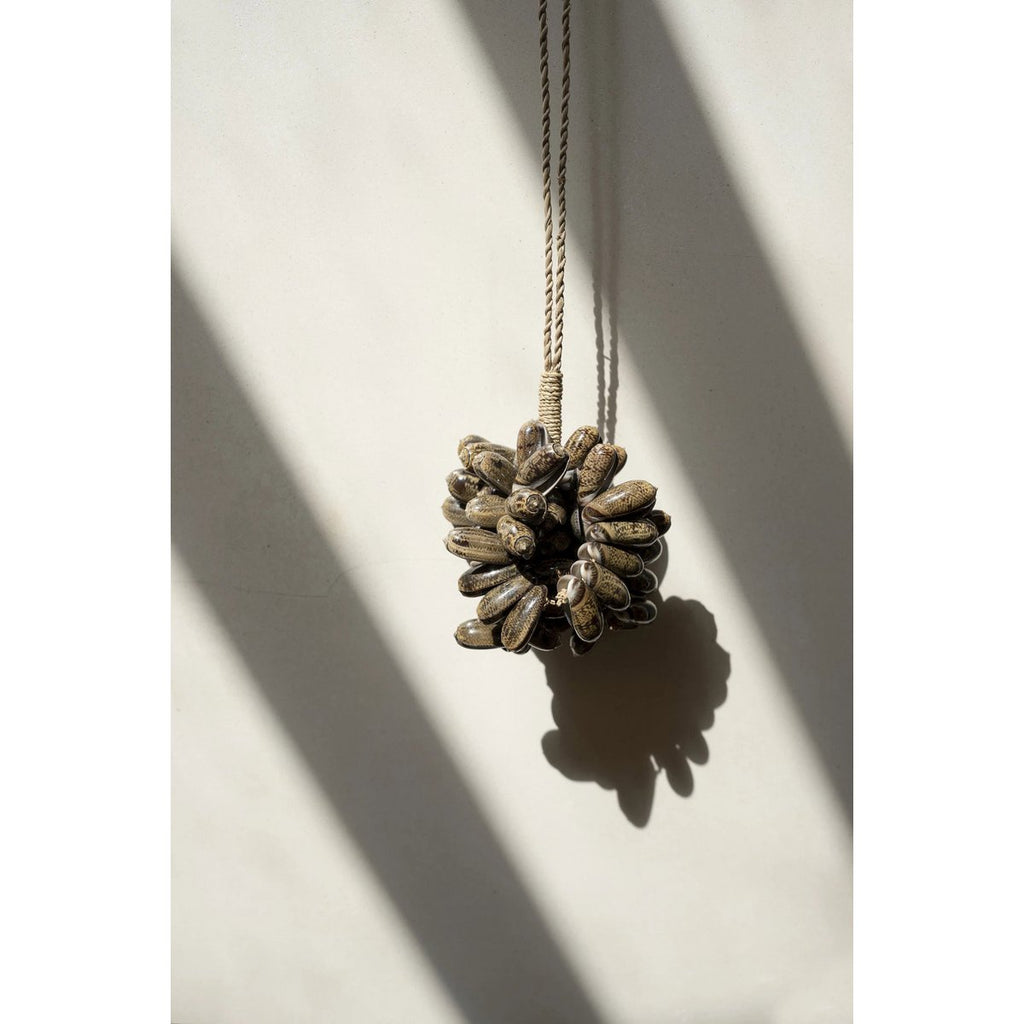 The Brown Cowrie Shell Tassel - LUXONAS HOME