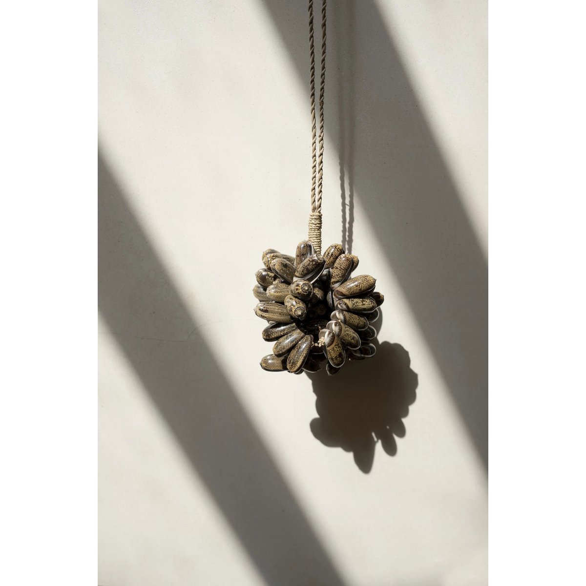 The Brown Cowrie Shell Tassel - LUXONAS HOME