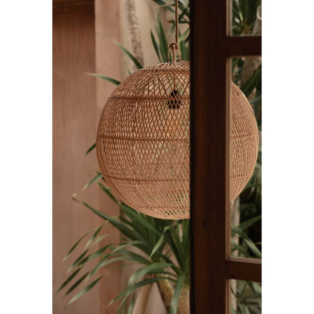 The Bubble Pendant - Natural - M - LUXONAS HOME