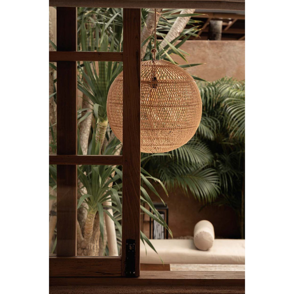 The Bubble Pendant - Natural - M - LUXONAS HOME