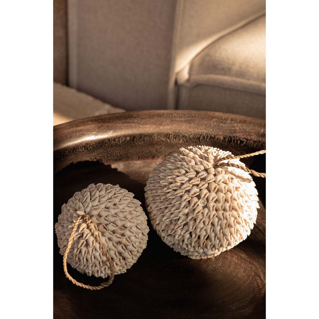 The Bubble Shell Ball - White - L - LUXONAS HOME