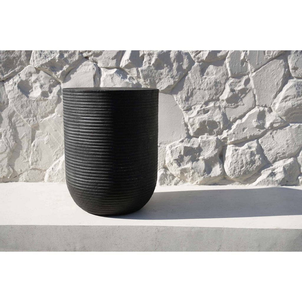 The Buntuk Stool - Black - LUXONAS HOME