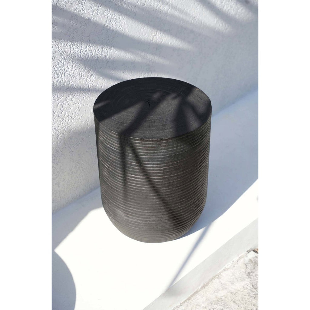 The Buntuk Stool - Black - LUXONAS HOME