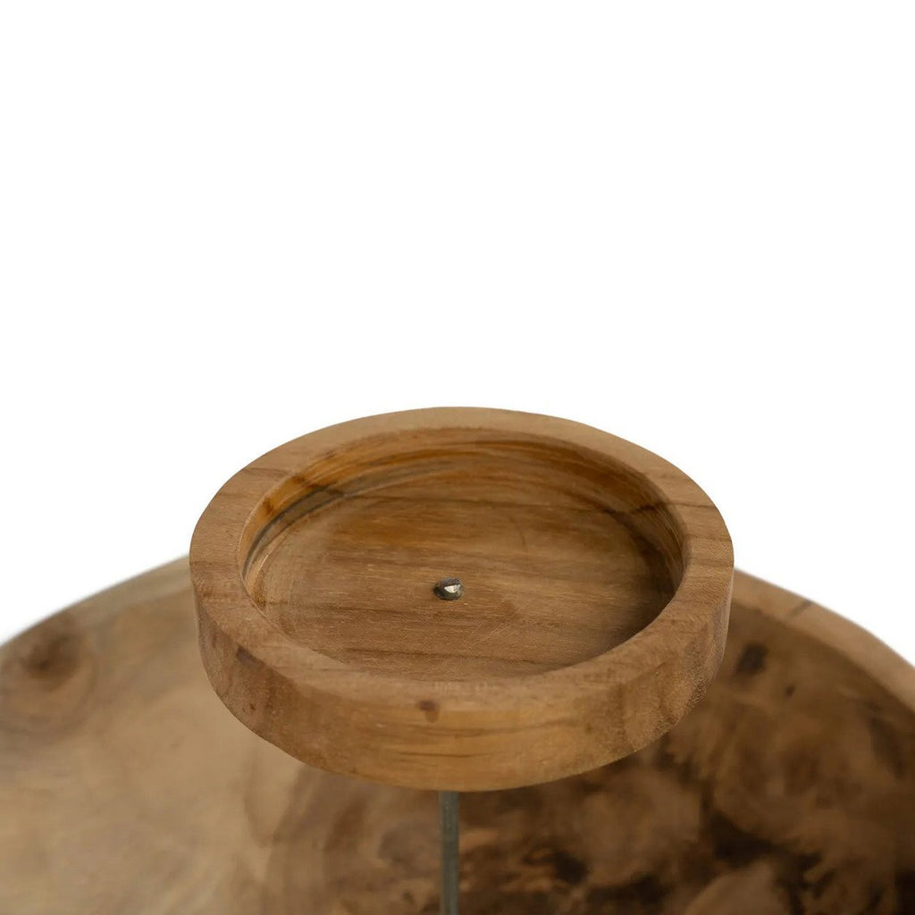 The Candle Plate - Natural - LUXONAS HOME