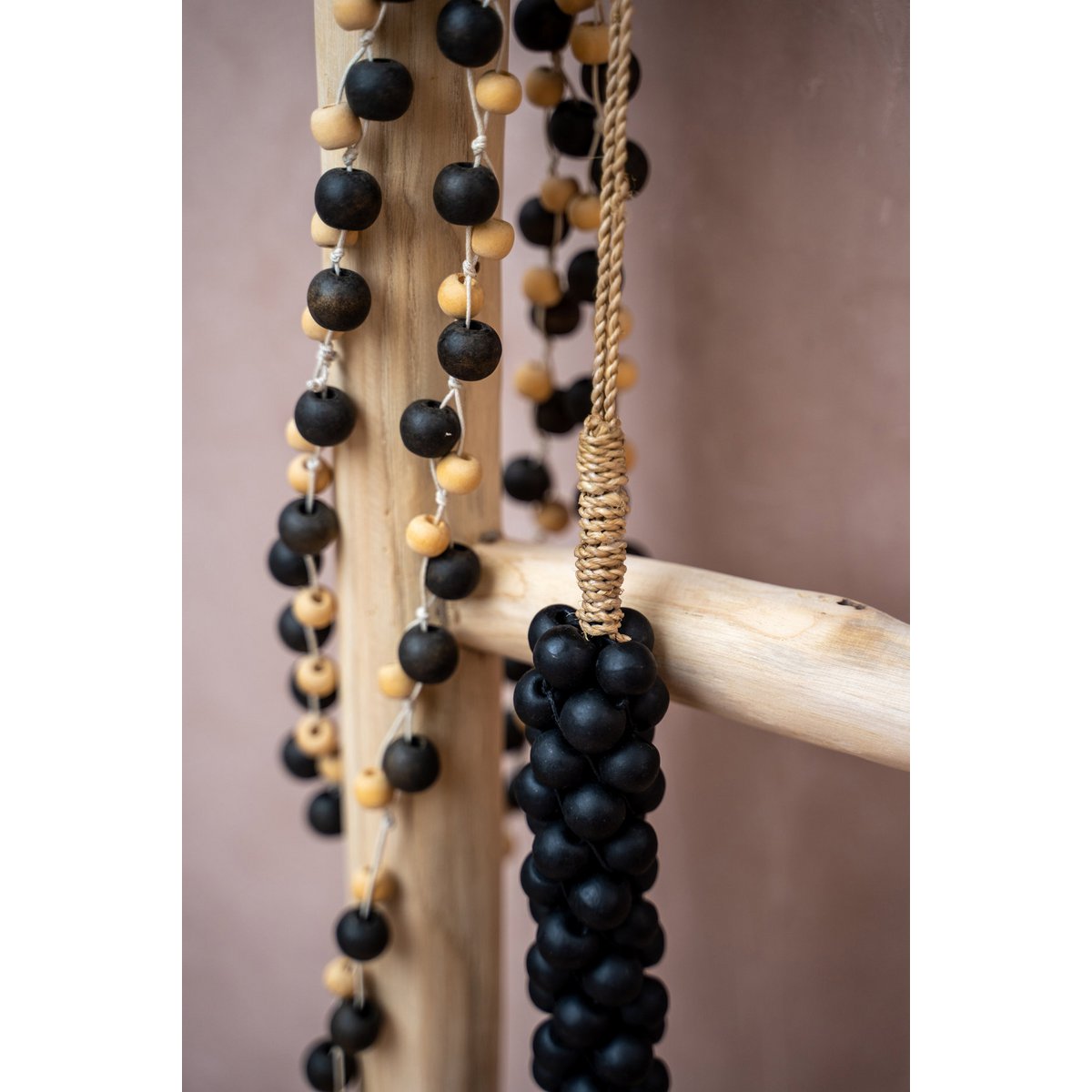 The Canggu Necklace - Natural Black - LUXONAS HOME