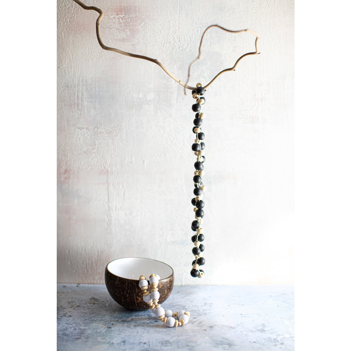 The Canggu Necklace - Natural Black - LUXONAS HOME