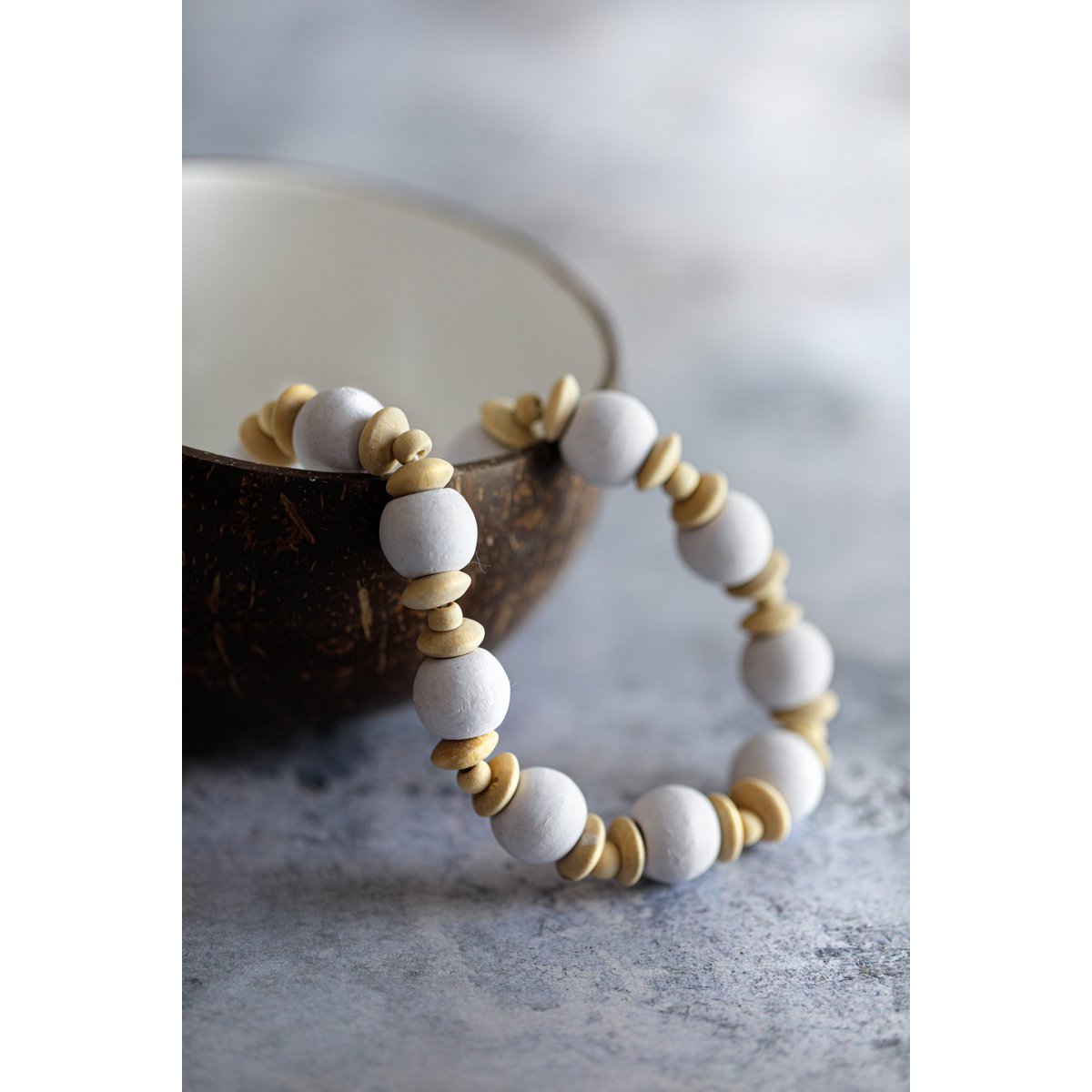 The Canggu Necklace - Natural White - LUXONAS HOME