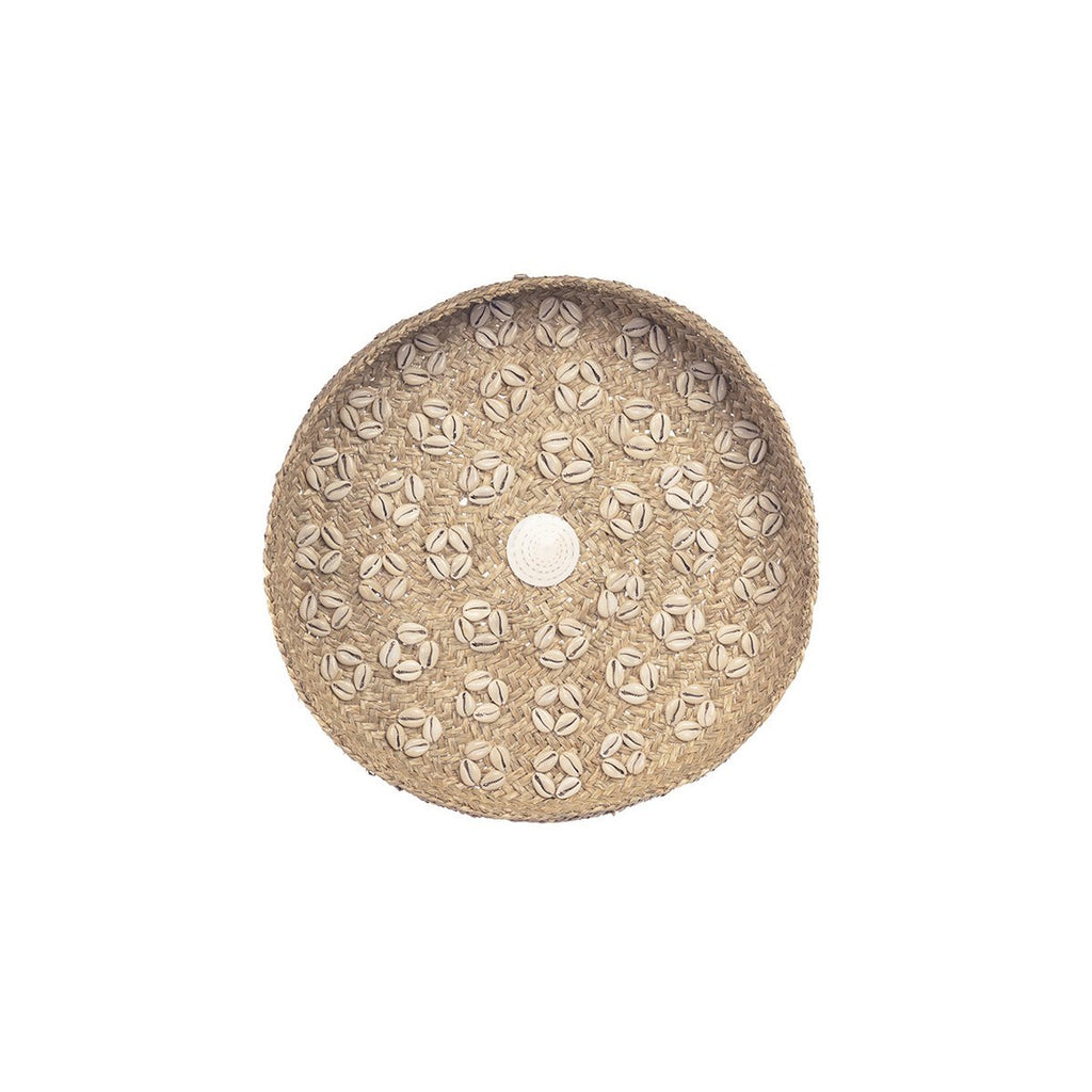 The Caribe Shell Plate - Natural White - M - LUXONAS HOME