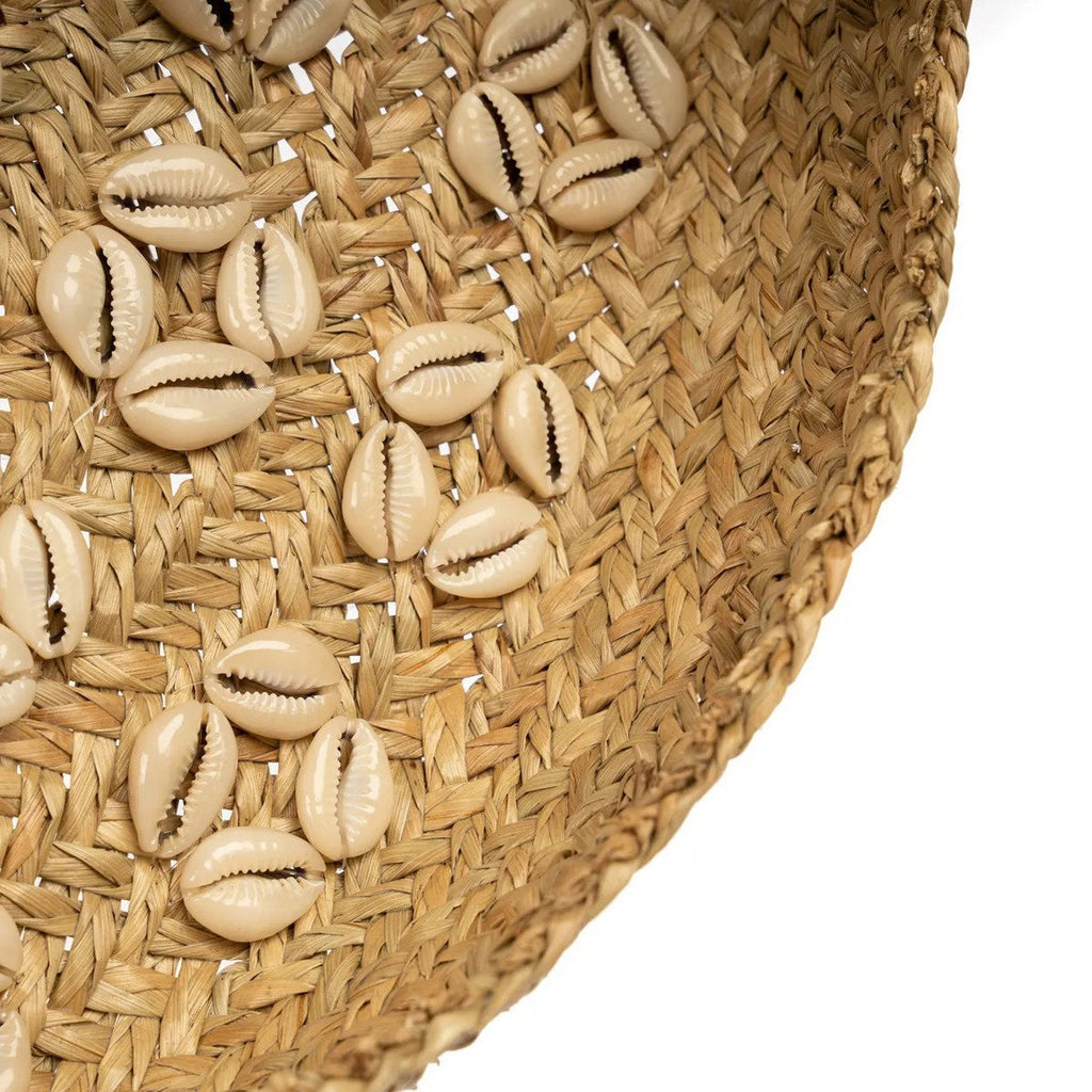 The Caribe Shell Plate - Natural White - M - LUXONAS HOME