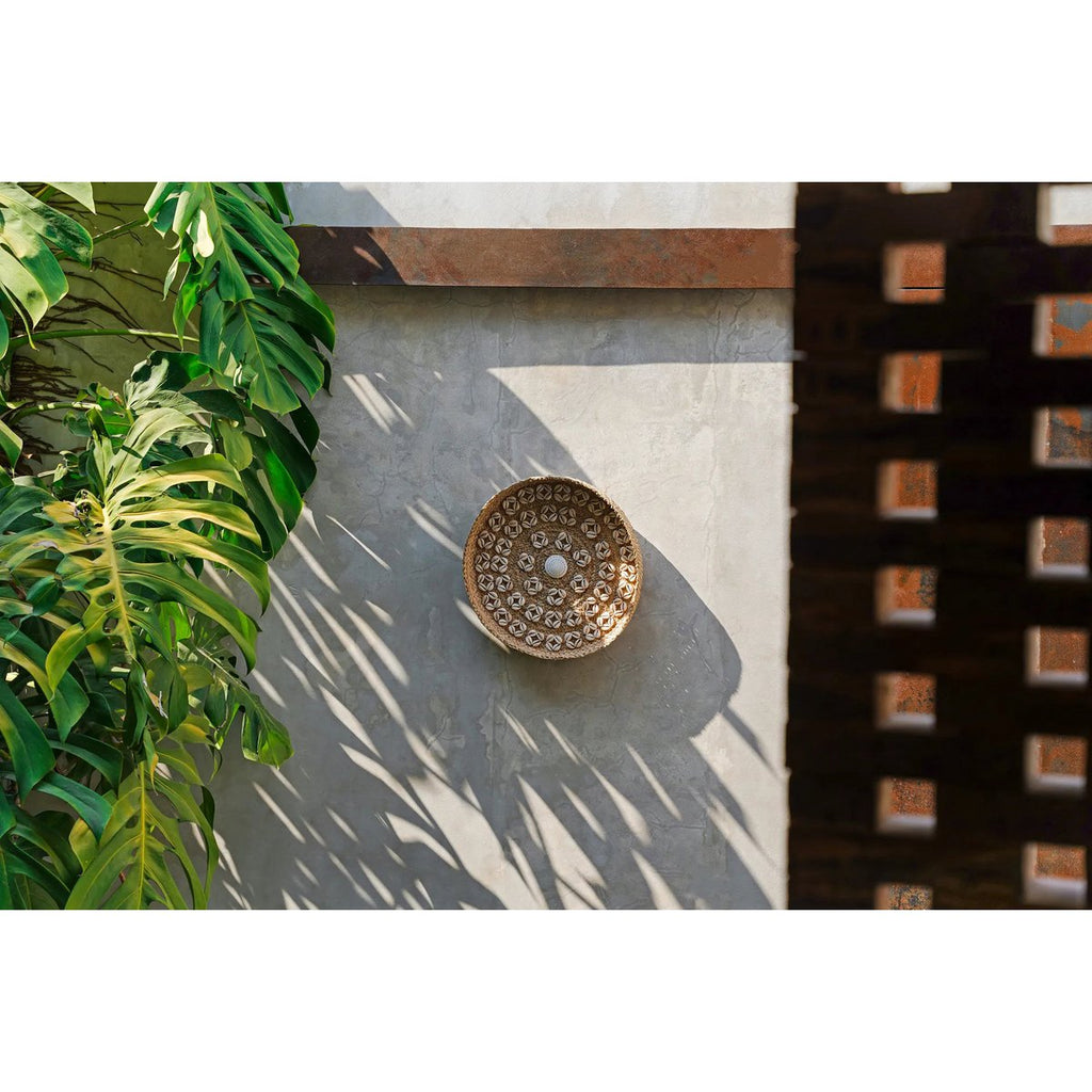 The Caribe Shell Plate - Natural White - M - LUXONAS HOME