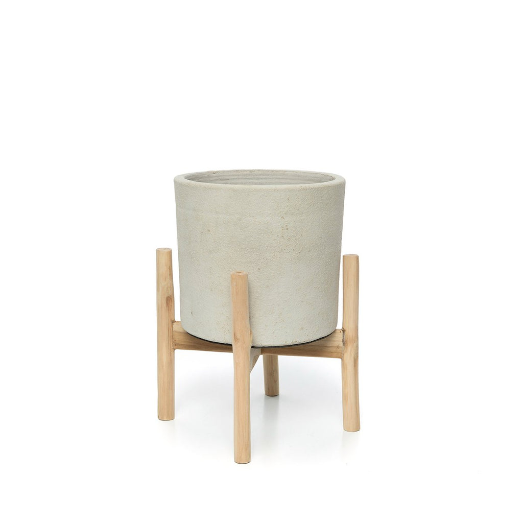 The Chalk Low - Concrete Natural - S - LUXONAS HOME