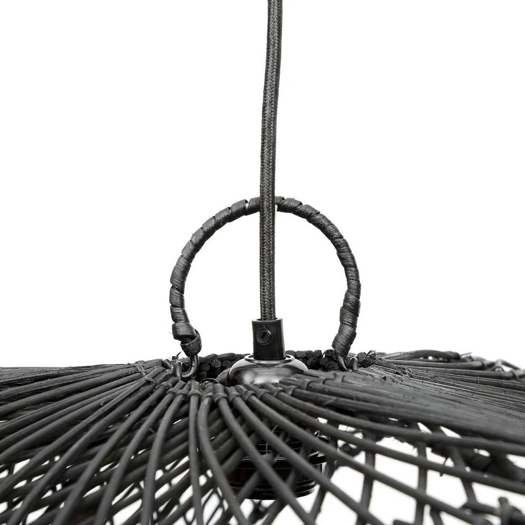 The Chapeau Pendant - Black - L - LUXONAS HOME