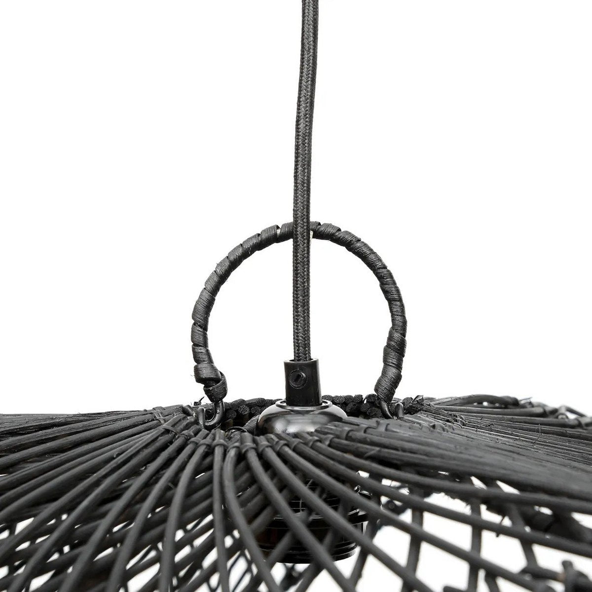 The Chapeau Pendant - Black - L - LUXONAS HOME